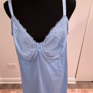 Target Light Blue Lace Chemise